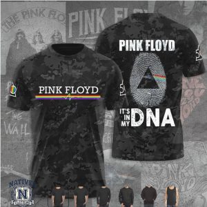 Pink Floyd 50th Anniversary DNA Prism Fingerprint Graphic Hoodie