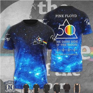 Pink Floyd 50th Anniversary Dark Side Moon Heartbeat Music Hoodie