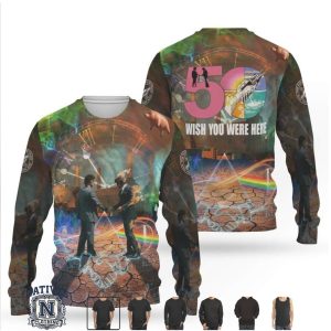 Pink Floyd 50th Anniversary Wish You Were Here Handshake T Shirt