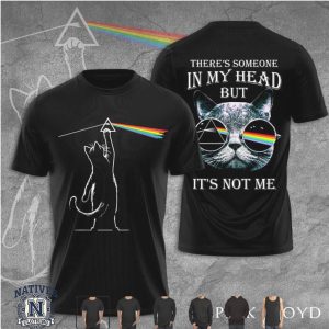 Pink Floyd Cat Prism In My Head Not Me Music Lover T Shirt