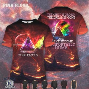 Pink Floyd Comfortably Numb Lava Prism Rock Music Graphic T Shirt