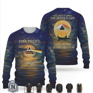 Pink Floyd Comfortably Numb Sunset Boat Graphic Apparel