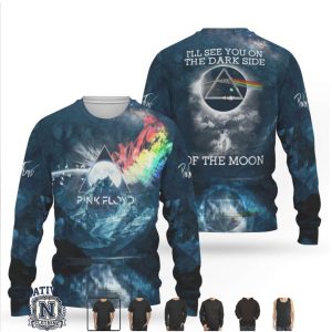 Pink Floyd Dark Side Of The Moon Mountain Prism Music Sweatshirt