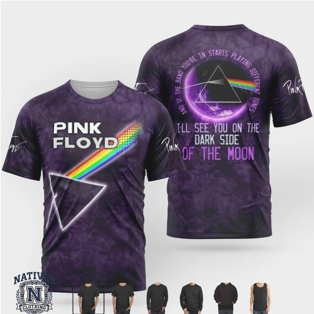 Pink Floyd Dark Side Of The Moon Tie Dye Graphic Apparel Pink Floyd Dark Side Of The Moon Tie Dye Graphic Apparel