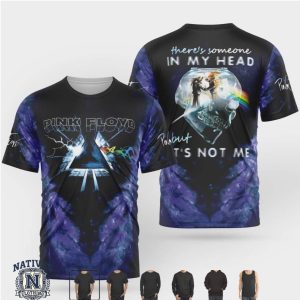 Pink Floyd Glass Figurine Brain Dark Side T Shirt