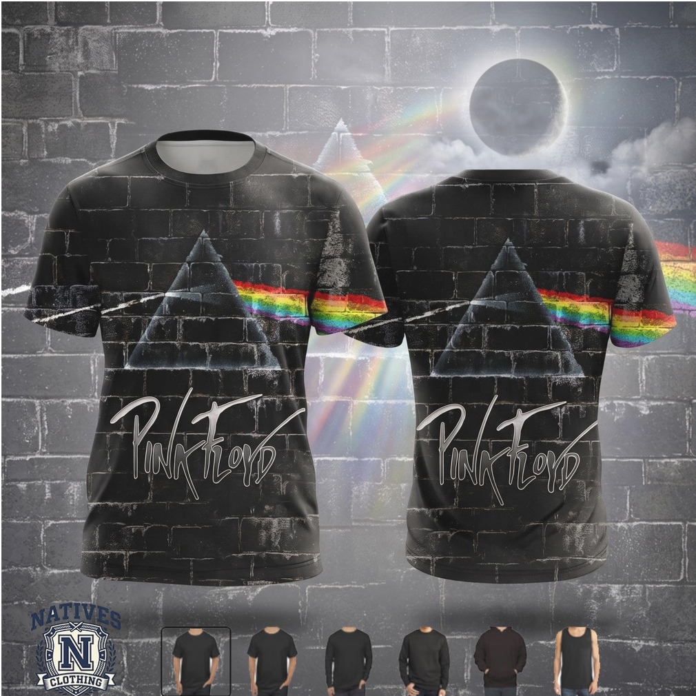 Pink Floyd Prism Brick Wall Abstract Rock Music T Shirt Pink Floyd Prism Brick Wall Abstract Rock Music T Shirt