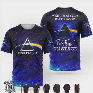 Pink Floyd Prism Galaxy Vintage Concert Rock Music T Shirt