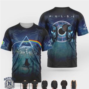 Pink Floyd Pulse 50th Anniversary Prism Galaxy Apparel