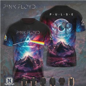 Pink Floyd Pulse Mountain Galaxy Art Music Album T Shirt