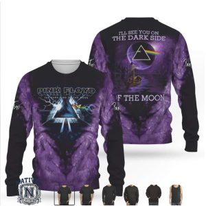 Pink Floyd See You On The Dark Side Of The Moon Boat Graphic T Shirt