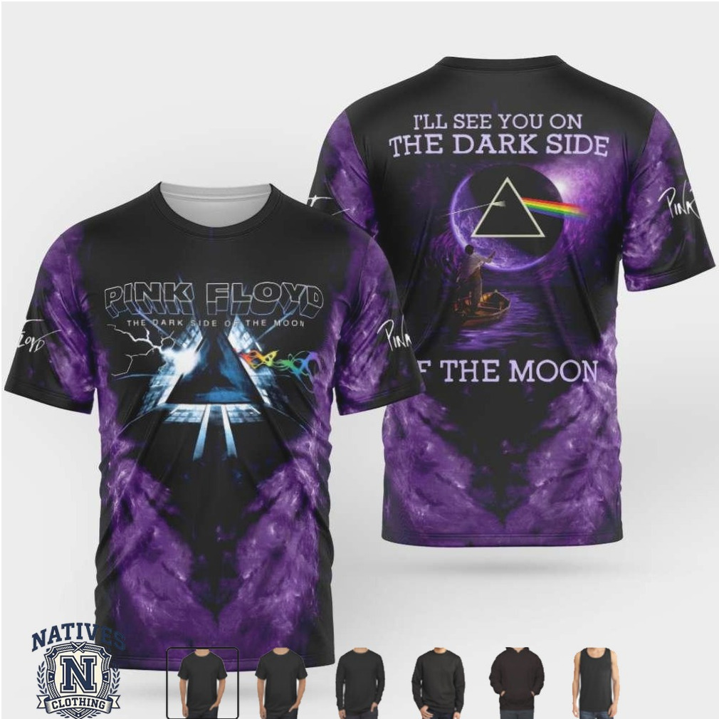 Pink Floyd See You On The Dark Side Of The Moon Boat Graphic T Shirt Pink Floyd See You On The Dark Side Of The Moon Boat Graphic T Shirt