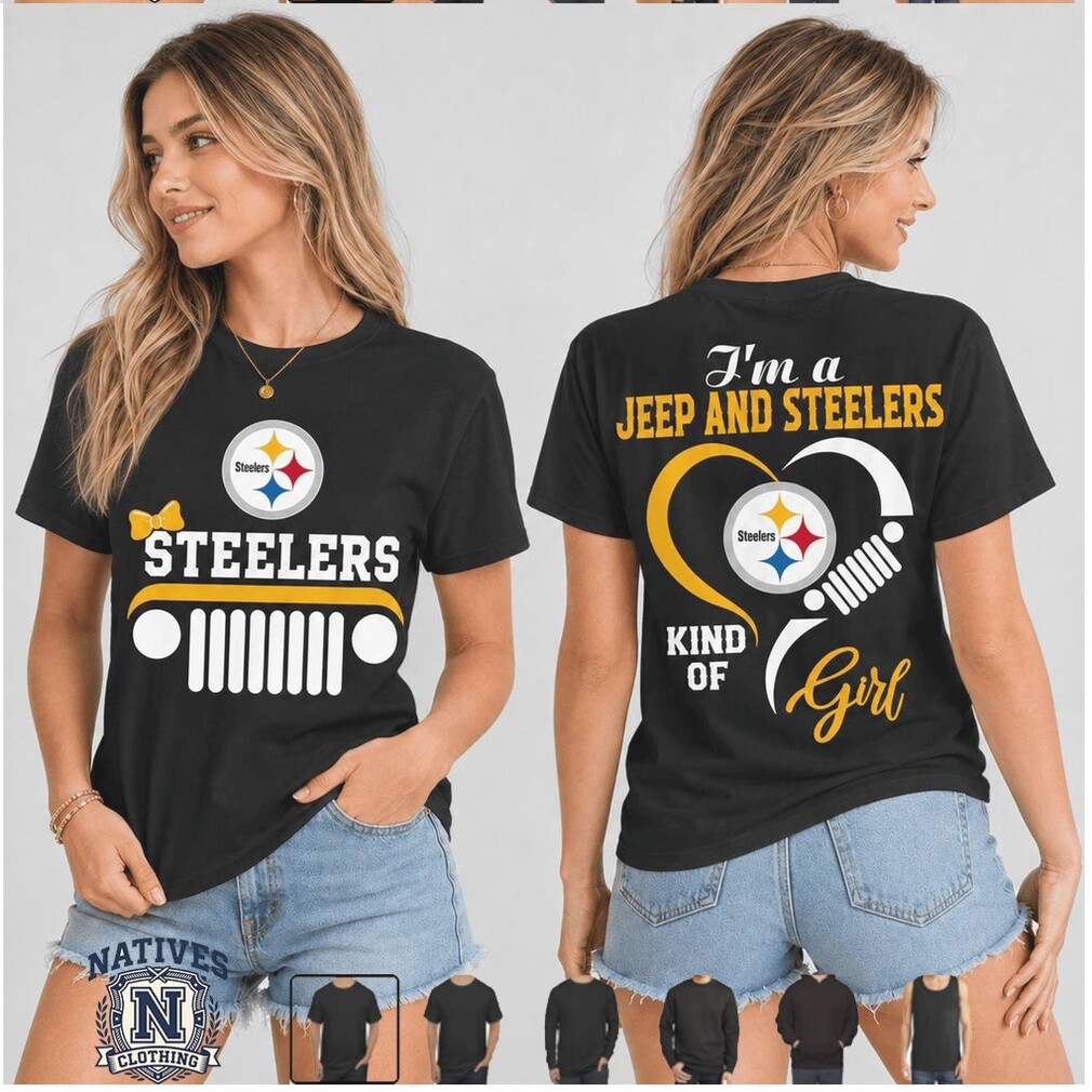 Pittsburgh Steelers Jeep Kind Of Girl Heart T Shirt Pittsburgh Steelers Jeep Kind Of Girl Heart T Shirt