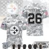 Pittsburgh Steelers Camo Custom Name Number Performance T Shirt Pittsburgh Steelers Camo Custom Name Number Performance T Shirt