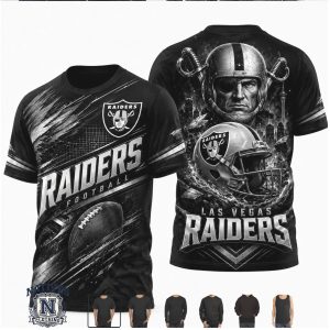 Las Vegas Raiders Helmet Raiders Football Team Graphic T Shirt
