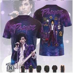 Prince Music Legend Purple Rain Stage Performance Hoodie
