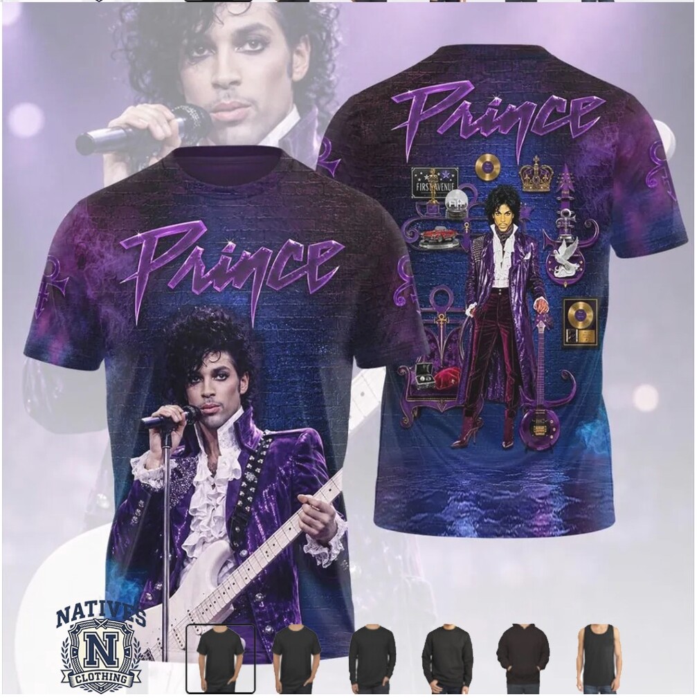 Prince Music Legend Purple Rain Stage Performance Hoodie Prince Music Legend Purple Rain Stage Performance Hoodie