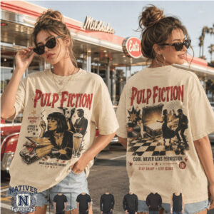 Pulp Fiction Mia Wallace Briefcase Chaos In Style Movie T Shirt