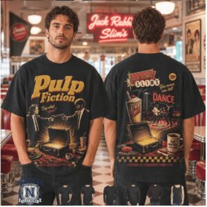 Pulp Fiction Retro Diner Movie Quote Vintage T Shirt