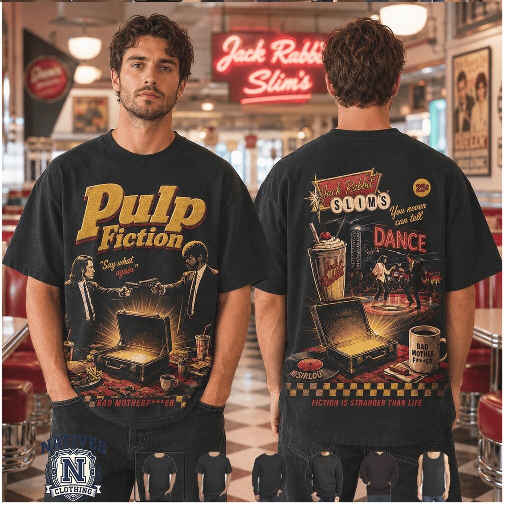 Pulp Fiction Retro Diner Movie Quote Vintage T Shirt Pulp Fiction Retro Diner Movie Quote Vintage T Shirt