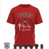 Washington Commanders Skull Skeleton Dead And Cold Graphic T Shirt Washington Commanders Skull Skeleton Dead And Cold Graphic T Shirt