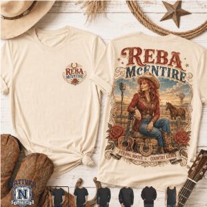 Reba McEntire Shania Twain Western Country Music T Shirt