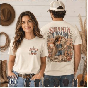 Reba McEntire Shania Twain Western Country Music T Shirt