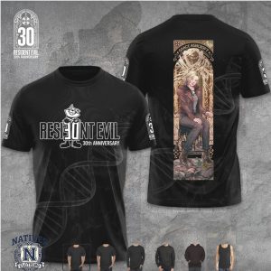 Resident Evil Grace Ashcroft Gothic Stained Glass T Shirt