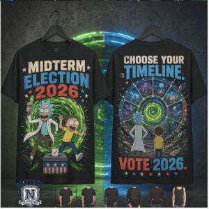 Rick And Morty Midterm Election Choose Your Timeline T Shirt