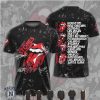 Rolling Stones 62nd Anniversary Union Jack Band Vintage T Shirt Rolling Stones 62nd Anniversary Union Jack Band Vintage T Shirt