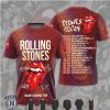 Rolling Stones Hackney Diamonds Tour 24 Ombre Crystal Tongue T Shirt Rolling Stones Hackney Diamonds Tour 24 Ombre Crystal Tongue T Shirt