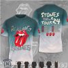 Rolling Stones Hackney Diamonds Tour 24 Graphic Rock T Shirt Rolling Stones Hackney Diamonds Tour 24 Graphic Rock T Shirt