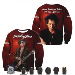 Rolling Stones Keith Richards Guitar Vintage Quote Rocker T Shirt