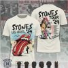 Rolling Stones Ridgedale Tour 2024 Hackney Diamonds Band T Shirt Rolling Stones Ridgedale Tour 2024 Hackney Diamonds Band T Shirt