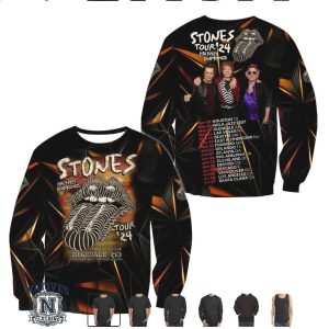 Rolling Stones Ridgedale Tour 2024 Hackney Diamonds Band T Shirt