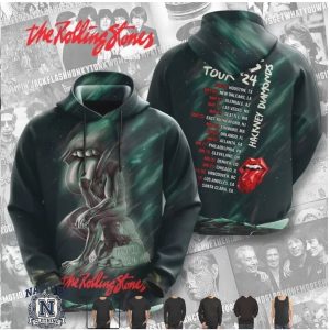 Rolling Stones Thinker Statue Aurora Hackney Diamonds Tour T Shirt