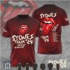 Rolling Stones Tour 2024 Hackney Diamonds Band Photo Tour T Shirt Rolling Stones Tour 2024 Hackney Diamonds Band Photo Tour T Shirt