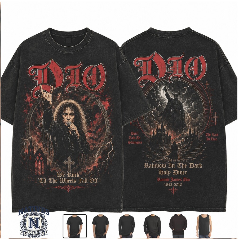 Ronnie James Dio Holy Diver Vintage Heavy Metal Music T Shirt Ronnie James Dio Holy Diver Vintage Heavy Metal Music T Shirt