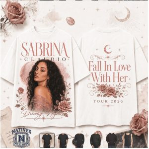 Sabrina Claudio Fall In Love With Her Tour T Shirt
