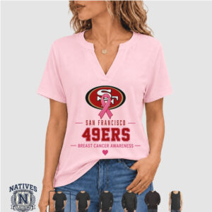 San Francisco 49ers Breast Cancer Awareness Faith T Shirt