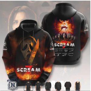 Scream 7 Ghostface Knife Fear Hits Home Horror Movie T Shirt