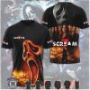 Scream 7 Ghostface Red Bloody Signature Legacy Horror Movie T Shirt Scream 7 Ghostface Red Bloody Signature Legacy Horror Movie T Shirt