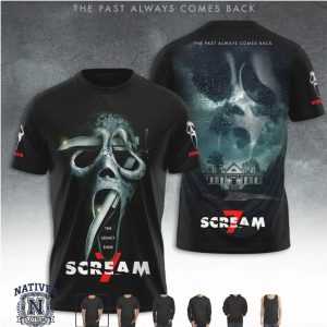 Scream 7 The Legacy Ends Ghostface House Horror Movie Graphic T Shirt