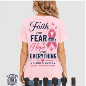 Seattle Seahawks Breast Cancer Awareness Faith T Shirt