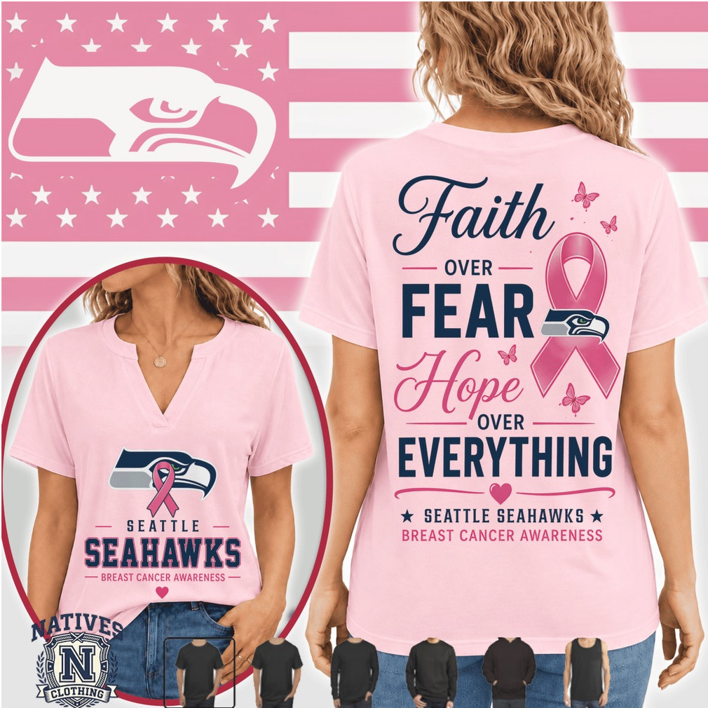 Seattle Seahawks Breast Cancer Awareness Faith T Shirt Seattle Seahawks Breast Cancer Awareness Faith T Shirt