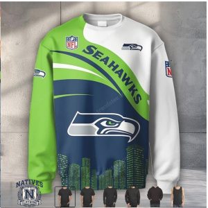 Seattle Seahawks City Skyline Fan Apparel