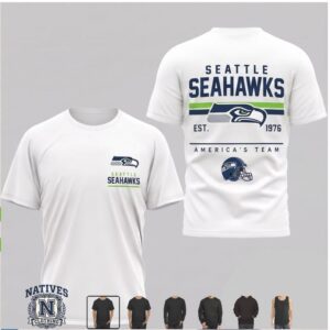 Seattle Seahawks Football America Team Vintage T Shirt