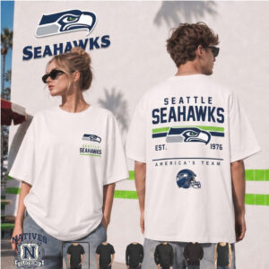 Seattle Seahawks Football America Team Vintage T Shirt