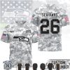Seattle Seahawks Camo Custom Name Number Performance T Shirt Seattle Seahawks Camo Custom Name Number Performance T Shirt