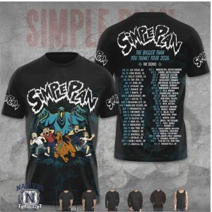 Simple Plan The Bigger Than You Think Tour Hoodie