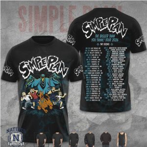 Simple Plan The Bigger Than You Think Tour Hoodie